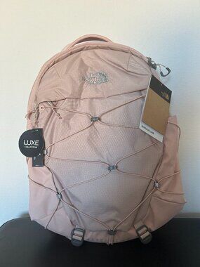 THE NORTH FACE WOMEN'S BOREALIS LUXE BACKPACK PINK MOSS/SILV